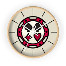 Load image into Gallery viewer, Poker Chip - Game Room Wall Clock