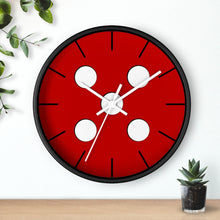 Load image into Gallery viewer, Big Red Dice - Game Room Wall Clock