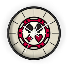 Load image into Gallery viewer, Poker Chip - Game Room Wall Clock