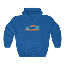 Load image into Gallery viewer, Happy Halloween Gamer Style - RPG 20 sided dice - Unisex Hoodie