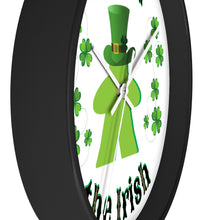 Load image into Gallery viewer, Luck of the Irish Meeple - Game Room Wall Clock