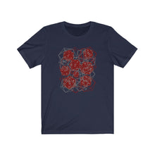 Load image into Gallery viewer, Abstract Dice - RPG 20 Sided Dice - Unisex T-shirt