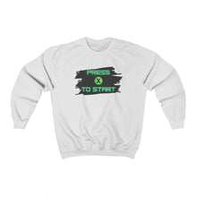 Load image into Gallery viewer, Press X to Start - Video game Console Designed - Unisex Sweatshirt