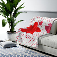 Load image into Gallery viewer, Meeple Love - Velveteen Plush Blanket