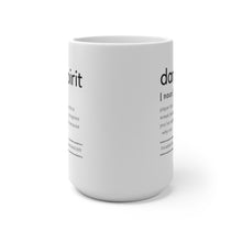 Load image into Gallery viewer, If you are a Dark Souls player you know all about Dark Spirits.  This funny take on the dark spirits that invade the players world, will bring a grin, smirk, and smile to your face.  Especially the name of the invader, "Meowtastic69."  Bring a sense of magic and wonder to your breakfast table with this new age mug!