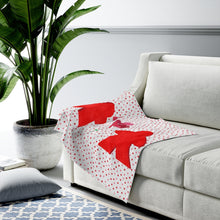 Load image into Gallery viewer, Meeple Love - Velveteen Plush Blanket