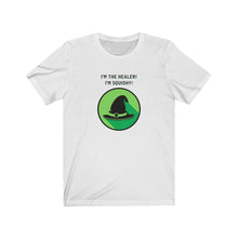 Load image into Gallery viewer, I'm the Healer, I'm Squishy - RPG - Unisex T-shirt