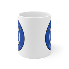 Load image into Gallery viewer, Sip your perfect cup of coffee, tea, or cocoa is this perfect gamer mug. d20 die encircled by the words, "Perfect NAT-20."