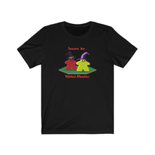 Load image into Gallery viewer, Beware the Wicked Meeples - Unisex T-shirt