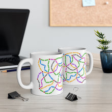 Load image into Gallery viewer, π Railroad Junction - Gamer Mug π    Anyone who loves railroad games like, "Ticket to Ride" and "Railroad Tycoon," will appreciate this delightful railway themed gamer mug.