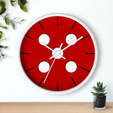 Load image into Gallery viewer, Big Red Dice - Game Room Wall Clock