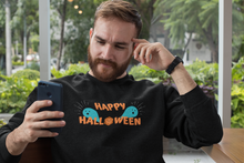Load image into Gallery viewer, Happy Halloween Gamer Style - RPG 20 Sided Dice - Unisex Sweatshirt