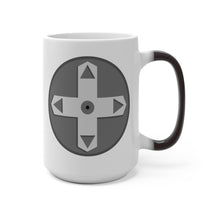 Load image into Gallery viewer, Hey gamers!  Check out this sweet video game controller design highlighting the essential D-Pad.   Instantly identifies you as a gamer.  Bring a sense of magic and wonder to your breakfast table with this new age mug!