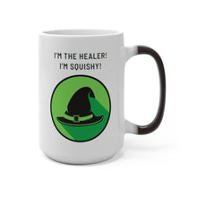 Load image into Gallery viewer, Calling all clerics, monks, magic users, or any support character with healing powers. This RPG inspired face mask is for you. Yep, you're the healer and you're squishy. Bring a sense of magic and wonder to your breakfast table with this new age mug!