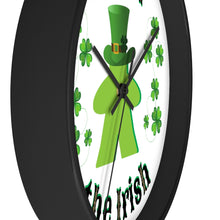 Load image into Gallery viewer, Luck of the Irish Meeple - Game Room Wall Clock
