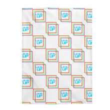 Load image into Gallery viewer, Retro Level UP - Velveteen Plush Blanket