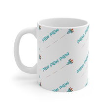 Load image into Gallery viewer, Pew Pew Pew - Ships Firing Missiles- Gamer Mug