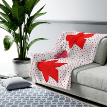 Load image into Gallery viewer, Meeple Love - Velveteen Plush Blanket