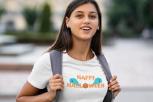 Load image into Gallery viewer, Happy Halloween Gamer Style - RPG 20 Sided Dice - Unisex T-shirt