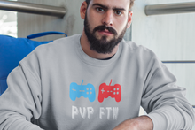 Load image into Gallery viewer, PVP FTW - Multi-player Gaming Designed - Unisex Sweatshirt