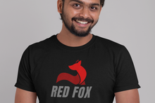 Load image into Gallery viewer, Red Fox couldn't keep his cool logo all to himself.  This updated unisex essential fits like one of your well-loved favorite tees.