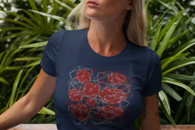 Load image into Gallery viewer, Abstract Dice - RPG 20 Sided Dice - Unisex T-shirt