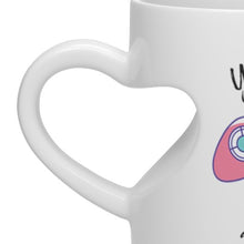 Load image into Gallery viewer, ❤️ You’ll Always Be My Player Two! ❤️ Give your gamer sweetheart this darling mug with a custom designed Heart Shape Handle. Get the grip of love with our heart shaped mug! Gift Mug for Gamers