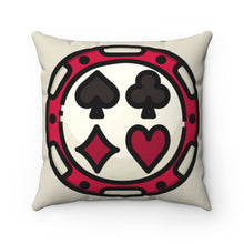 Load image into Gallery viewer, Poker Chip - Game Room Pillow
