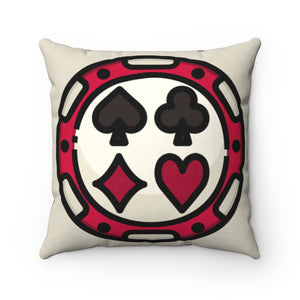 Poker Chip - Game Room Pillow