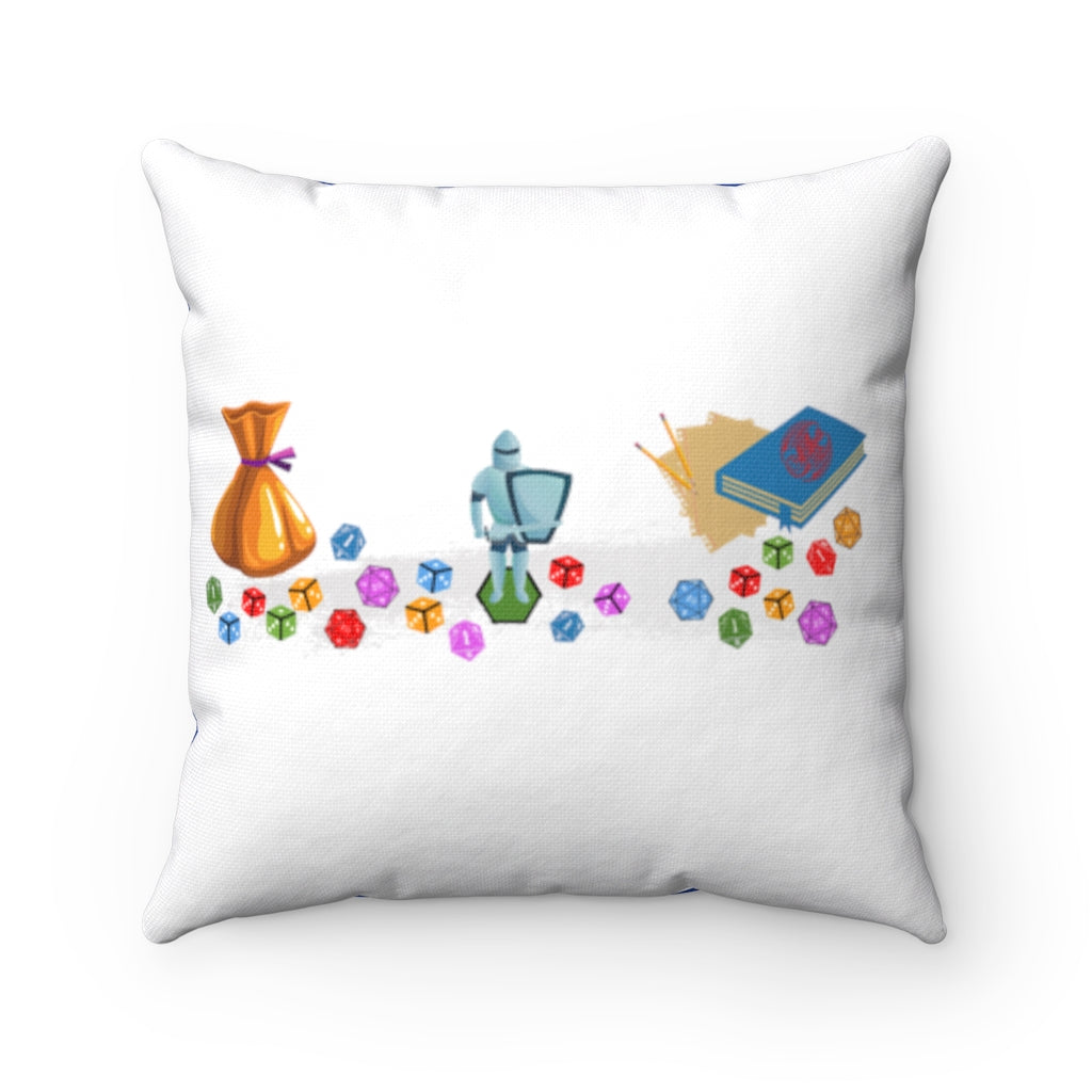 Gaming Gear Ready - RPG Game Room Pillow