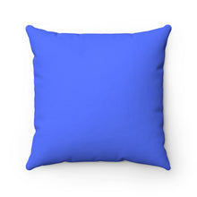 Load image into Gallery viewer, ♣️ ♦️ ♠️ ♥️ Covered in poker suits (hearts, clubs, diamonds, and clubs), this fun game room pillow is blue and gray to fit in perfectly with your game room decor.  
