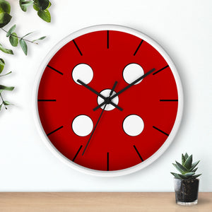 Big Red Dice - Game Room Wall Clock