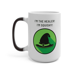 Calling all clerics, monks, magic users, or any support character with healing powers. This RPG inspired face mask is for you. Yep, you're the healer and you're squishy.  Bring a sense of magic and wonder to your breakfast table with this new age mug!