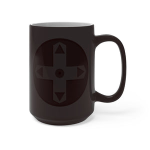Hey gamers!  Check out this sweet video game controller design highlighting the essential D-Pad.   Instantly identifies you as a gamer.  Bring a sense of magic and wonder to your breakfast table with this new age mug!