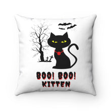 Load image into Gallery viewer, Boo Boo Kitten - Game Room Pillow
