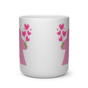 Valentine's Day Meeple gift mug for coffee  tea or cocoa