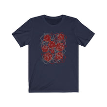 Load image into Gallery viewer, Abstract Dice - RPG 20 Sided Dice - Unisex T-shirt
