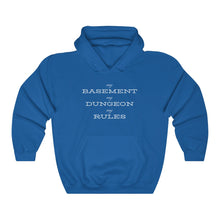 Load image into Gallery viewer, D&amp;D - My Basement, My Dungeon, My Rules - Unisex Hoodie
