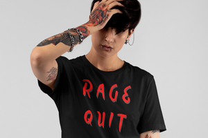 Rage Quit - Gamer Speak for WTH - Unisex T-shirt